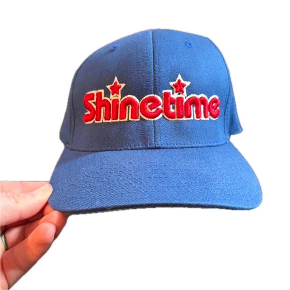 SM Pacific Headwear Shine Time Two Tone Stars Curved Bill Pro Model Cap 430C